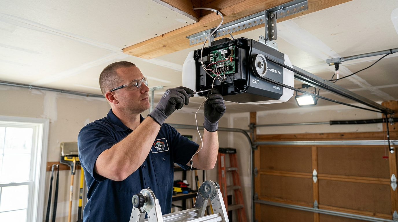 Garage door opener repair and installation