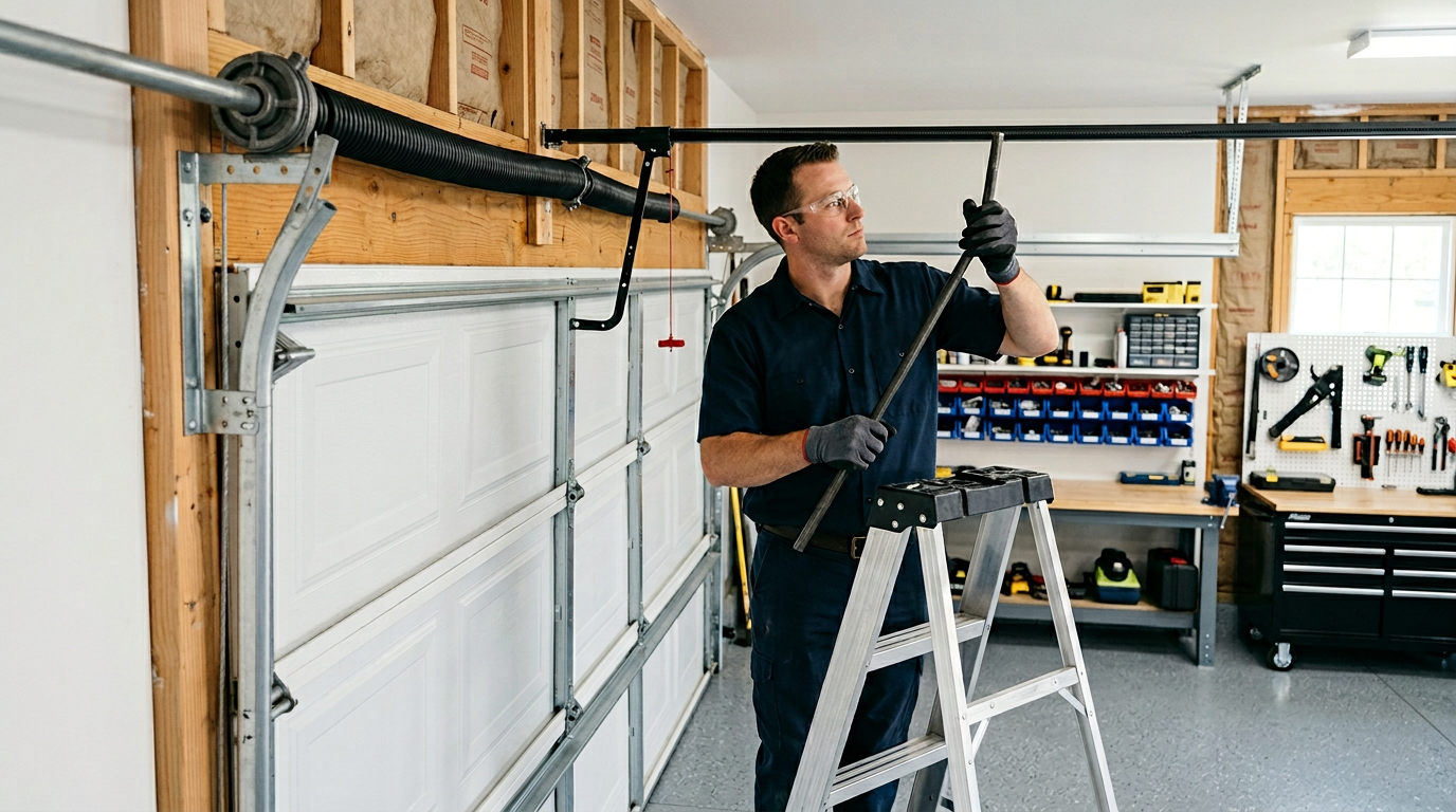 Garage door spring repair service in Nashville TN